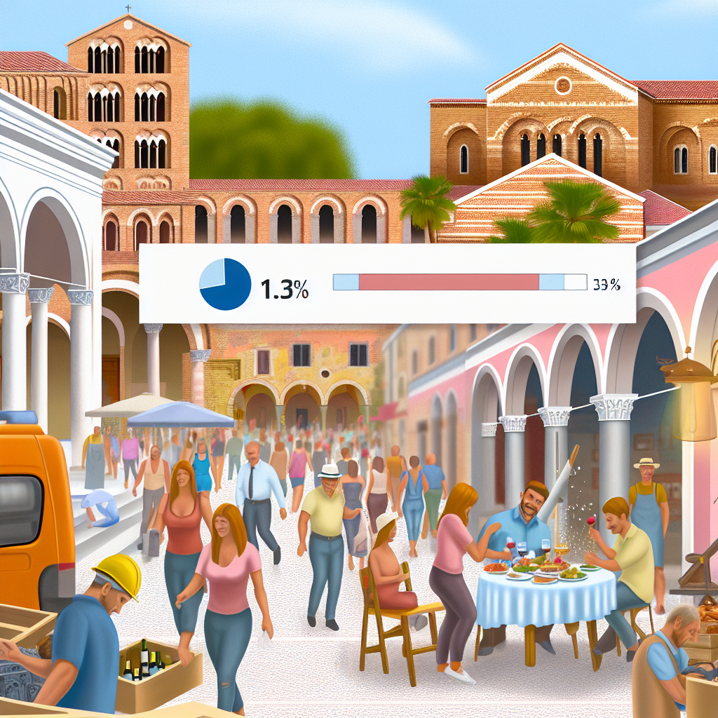 Il PIL italiano cresce dell’1,3%: traino da turismo e costruzioni
